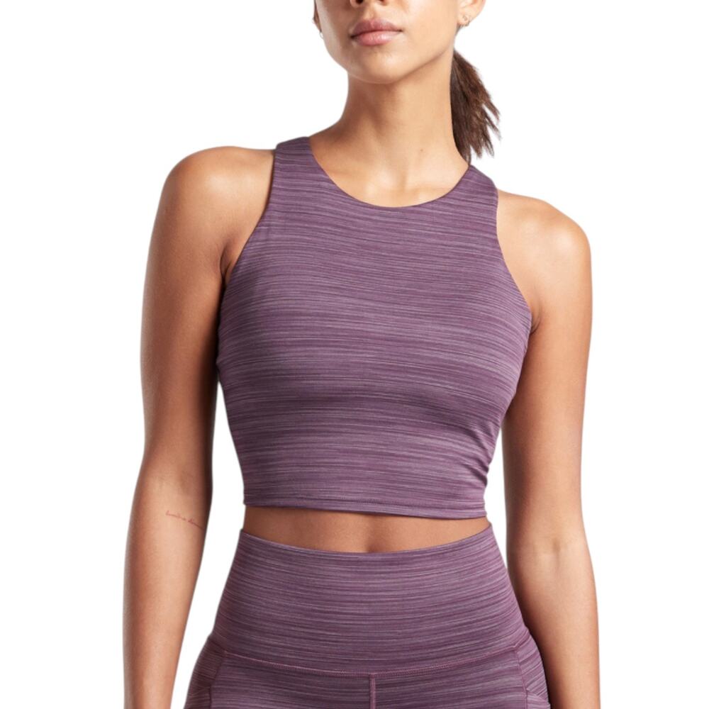 Athleta Conscious Space Dye Crop D-DD XL Violet